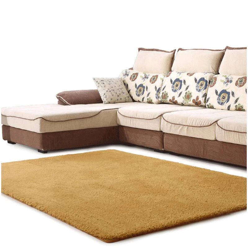 Large Modern Indoor Area Rugs Soft Shaggy Patterned Fluffy Carpet for Living Room and Bedroom Jacquard Machine-Made Loop Pile