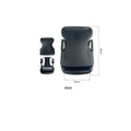 Fashion Plastic Bag Buckle Dual Adjust Luggage Plastic Buckle Plastic Quick Side Release Buckle with Lock for Backpack