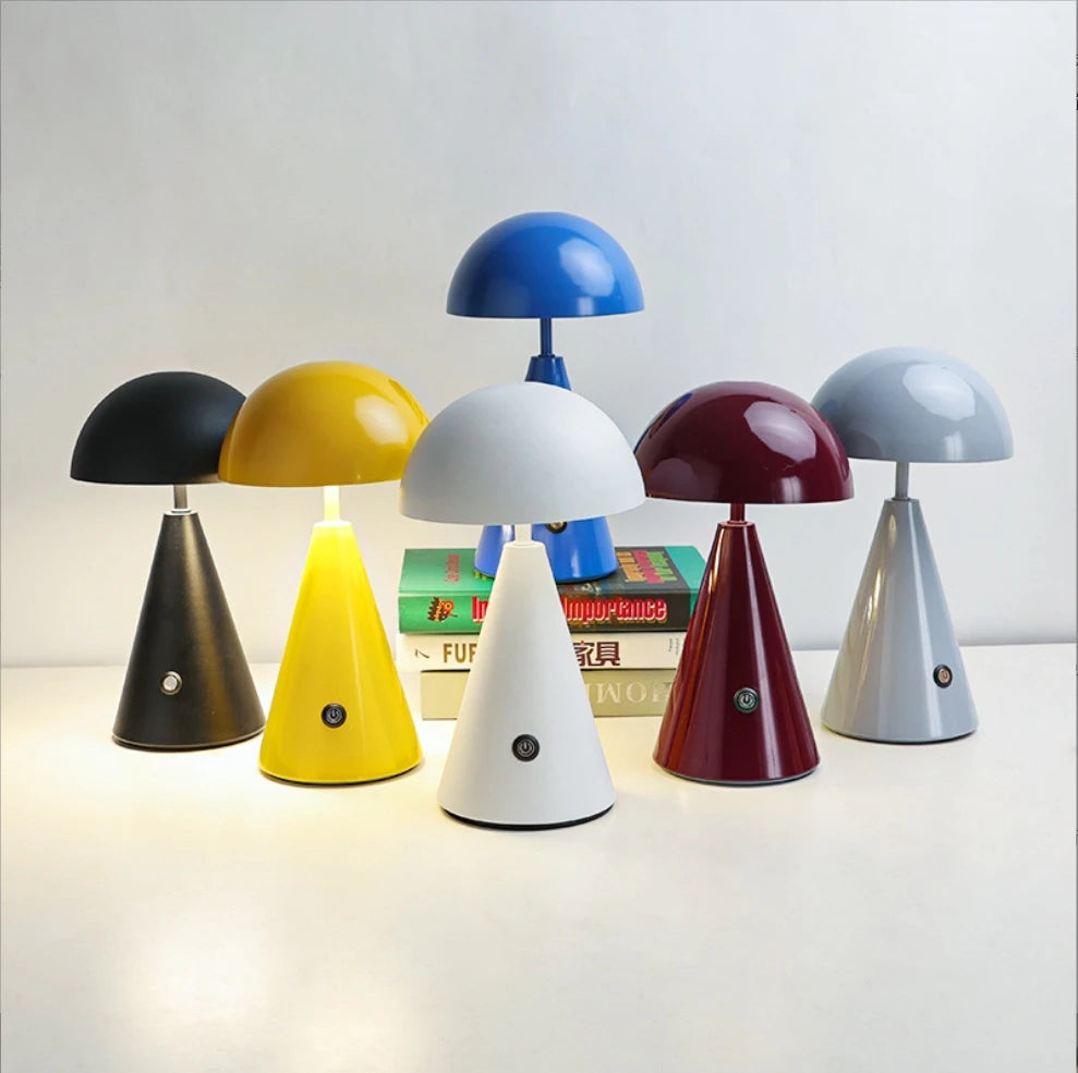 Direct Sale Modern Table Lamp Usb Rechargeable Bedside Touch Control Style Hotel Restaurant Bar Desktop Night Lighting