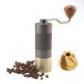 38mm 6 Cores Titanium Burr Barista Coffee Grinder 25g Manual Coffee Grinder Coffee Hand Mill Stainless