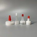 Wholesale 20mm 24mm 28mm 38mm Point Nozzle Plastic Cap for Sauce Packaging Bottle Dropper Oil Bottle Point Nozzle Red Tip Cap