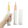 White Color Hand Protector Insulated Neoprene Personalized Printing Ice Block Holder Icy Pole Holder Sublimation Blanks RTS