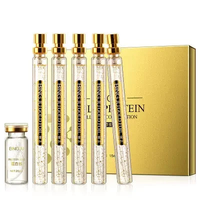 OEM Silk Protein Thread Lifts Tighten Collagen Thread 24K Serum Face Improves Dry Facial Anti-aging Anti Wrinkle Skin Care