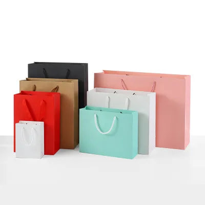 Custom 300gsm White Design Private Label Luxury Boutique Jewellery Bag Wedding Thank You Gift Paper Bags with Custom logo