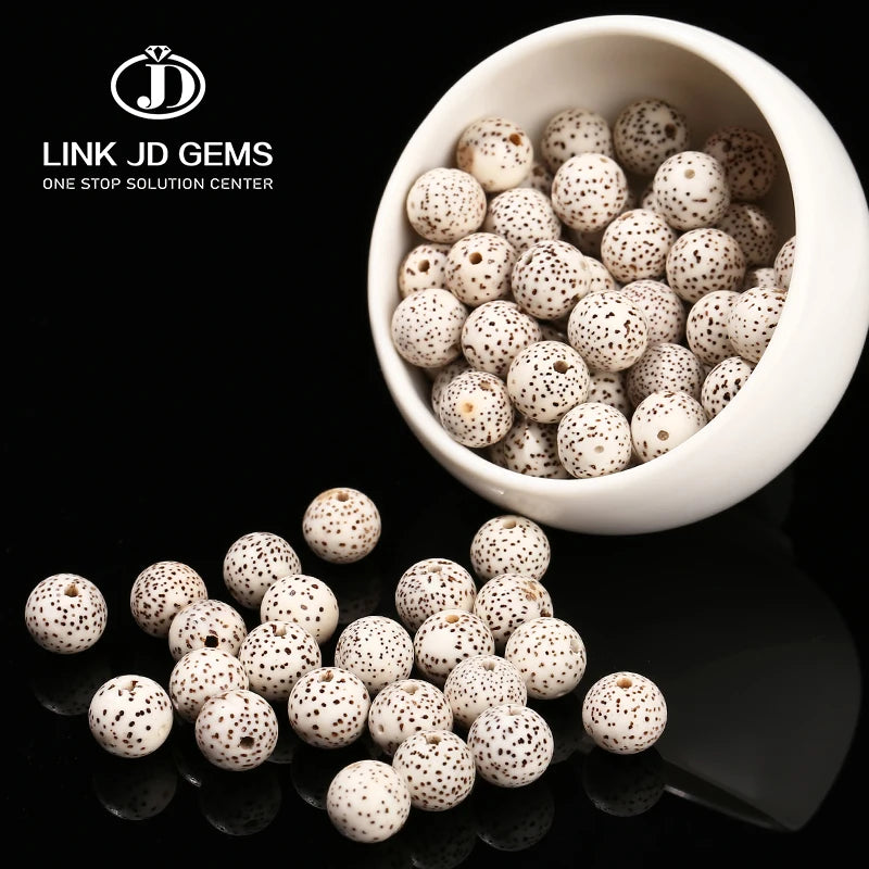 JD Wholesale Natural Bodhi Seed Round Beads Xing Yue Bodhi Meditation Mala Beads for Jewelry DIY Bracelet Making