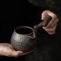 Dried Wood Side Handle Grilled Tea Pot Tixiang Tea Ceremony Home Pitcher Tea Pitcher Gong Dao Bei