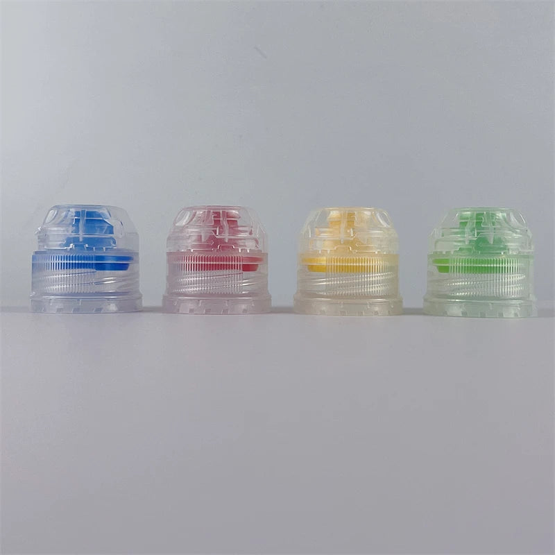 30 mm pp Shell Flap Suction Nozzle Cap Free Sample Extruded Silicone Valve Cap Free Design Custom Color PE Nozzle Bottle Cap