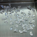 Fancy Shape Half Moon Loose HPHT Diamond Lab Created Stones Lab Grown Diamonds