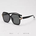 Fashion Big Square Frame Sunglasses for Women Summer Retro Polygonal UV400 Sun Shade Glasses Trendy Outdoor Travel Eyewear