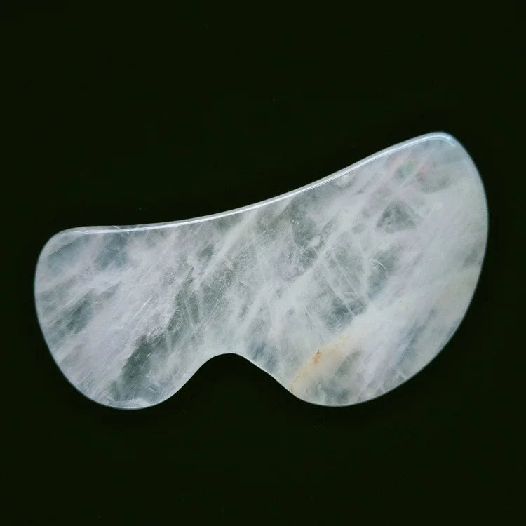 DIY Original Labradorite Stone Gua Sha Massage for Body Spa Skin Head Massager Clear Quartz Gua Sha