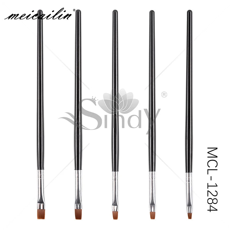 2020 New Design Manicure Pen for Nail Art Decoration 5 Pcs / Bag