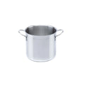 Classic 18 cm 1-Ply Stainless Steel Horeca Cookware Eco-Friendly Home Induction Grill Garlic Pans Side-Handles Oven Safe Hand