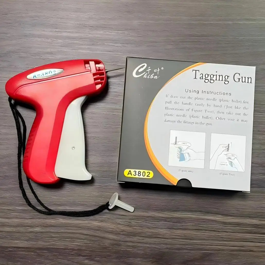 Global Universal Fine Needle for Gun Model Chiba Brand for Garment Use Durable ABS Material with Nylon Tag Pins