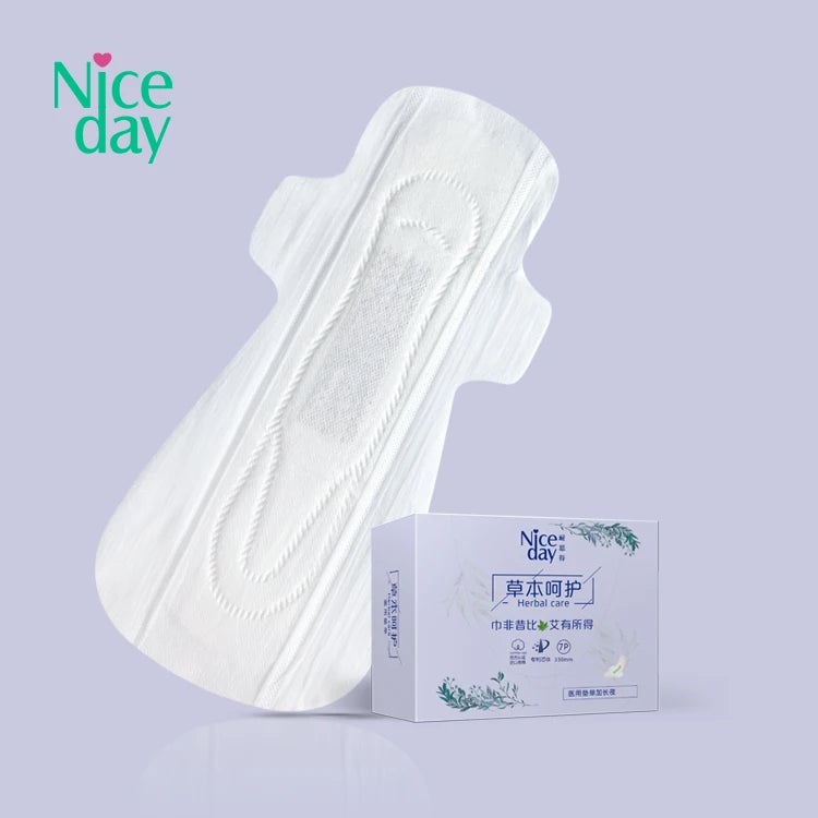 Niceday Class a Herbal Sanitary Pad for Women with Dysmenorrhea and Heavy Flow