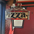 Tiflris Old School Chandeliers Pizza Glasses tiffany Style Pizza  Light Hanging Swag Lamp Chandelier  Pizza Pendant Lamp