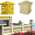 ABS Plastic Temple Calliopsis Pagoda Mold for Decoration Concrete Baluster Fence Decoration