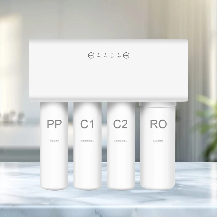 2024 Factory Custom Ro Domestic Drinking Price 4 Stage Reverse Osmosis Water Filter System for Home Office