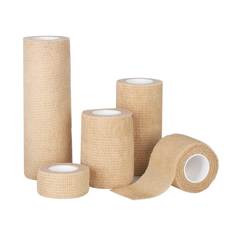 New Product 2025 Multi-color Self Adhesive Cohesive Hypoallergenic Health Care Bandages Athletic Tape for Wrist and Ankle