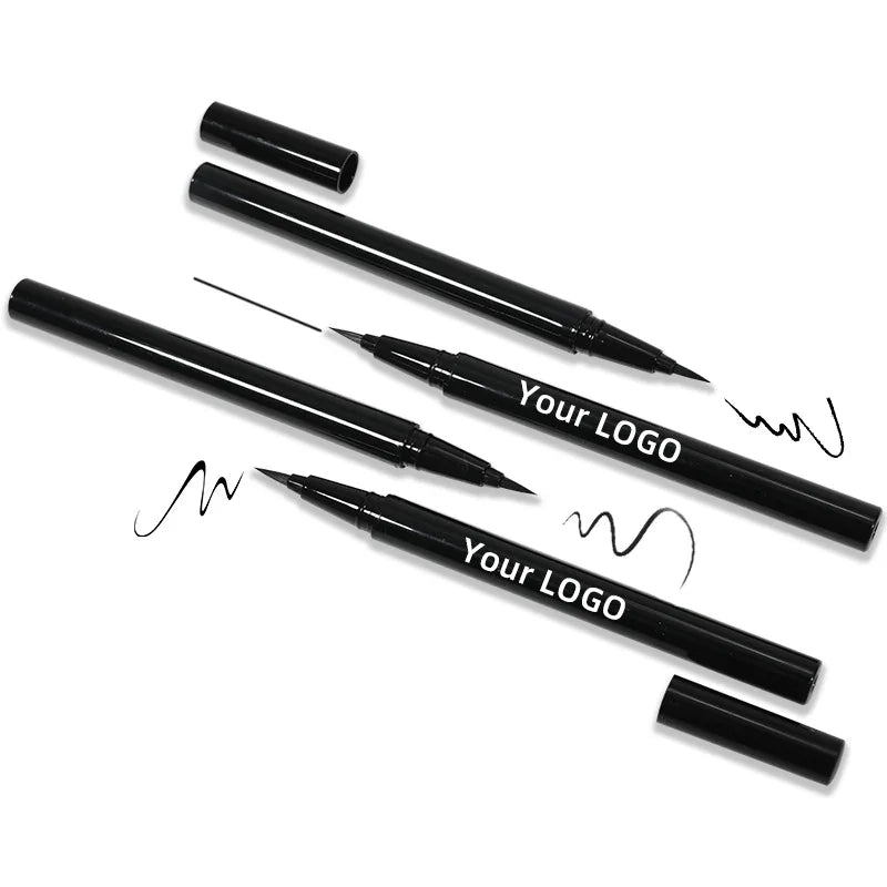 Custom Private Label High Quality Fast Dry Waterproof Eyeliner Long Lasting Black Liquid Eyeliner Pencil