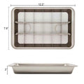 Hot Sale Rectangular 18 Grids Cake Mold Brownie Chocolate High Carbon Steel Bake Tray Baking Tool