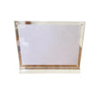 Transparent 6x8 Acrylic Picture Frame Magnetic Photo Frame With Base Stand