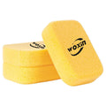 WOXIN Eco-friendly Magic Washing Scrub Grout Sponge for Car and Kitchen Tiling Cleaning Sponge Yellow Sponge for Grout