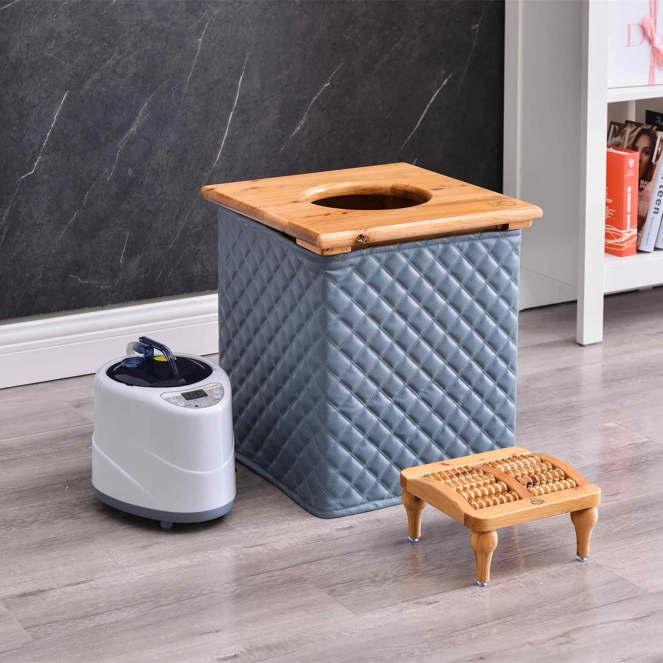 Vaginal Steaming Calapsable Wooden Yoni Steam Seat Sitz Bath Yoni Steam Seat Wood Chair
