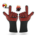 Beeman Barbecue Baking Silicon Bbq Oven Cut Heat Resistant Cotton Hand Gloves