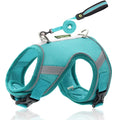 Top Selling Pet Backpack Harness Mesh Reflective Pet Dog Cat Harness with Leash
