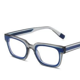 Fashion Ins square Spectacle Frames Men Custom Own logo 2024 Classic New Anti Blue Light Glasses Women High Quality Lunettes