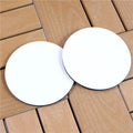 MDFSUB in Stock Modern Design Eco-friendly Round Sublimation Coaster 90mm Custom Blank Table Pad