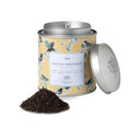 Customized Design Large Luxury Tea Tin Gift Set Cylinder Spice Loose Leaf Metal Round Double Lid Airtight Tea Tins Canister