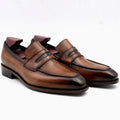 Goodyear Genuine Leather Wholesale Men Dress Shoes Fashion Handcraft Italian Loafer Shoes Business Blake Luxury Shoes Men