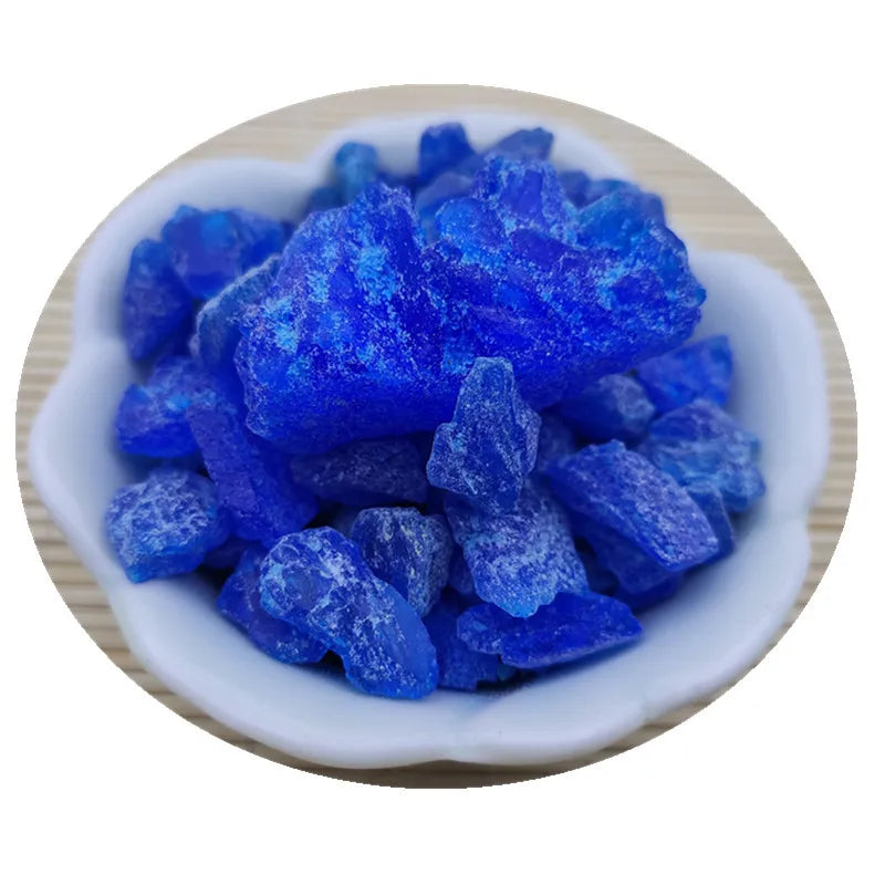 Natural Blue Copperas Blue Vitriol Bluestone Chalcanthite Blocks for Sale