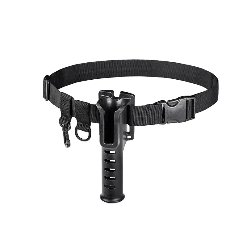 FJORD Custom Fishing Waist Belt 84-140 cm Adjustable Rod Holder Lure Tool Spinning/Casting Pole Durable Plastic Direct Supplier
