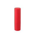 4.3g in Stock Top Sell Luxury Round Soft Rubber Coating Red Matte Lipstick Tube for Makeup