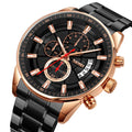 Horloges Skskmei 9285 Brand Luxury Business Stainless Steel Strap Men Wrist Watch Custom Logo Watch Quartz Relojes Hombre