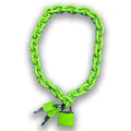 2024 Wholesale Fashion Jewelry Acrylic Chain Padlock Necklace for Women Men Hip Hop Lock Pendant Necklaces Party Resin Necklace