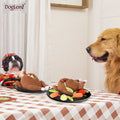 Wholesale Customizable Aggressive Chewers Polar Fleece Interactive Dog Puzzle Toy Game Eco-Friendly Plush Material