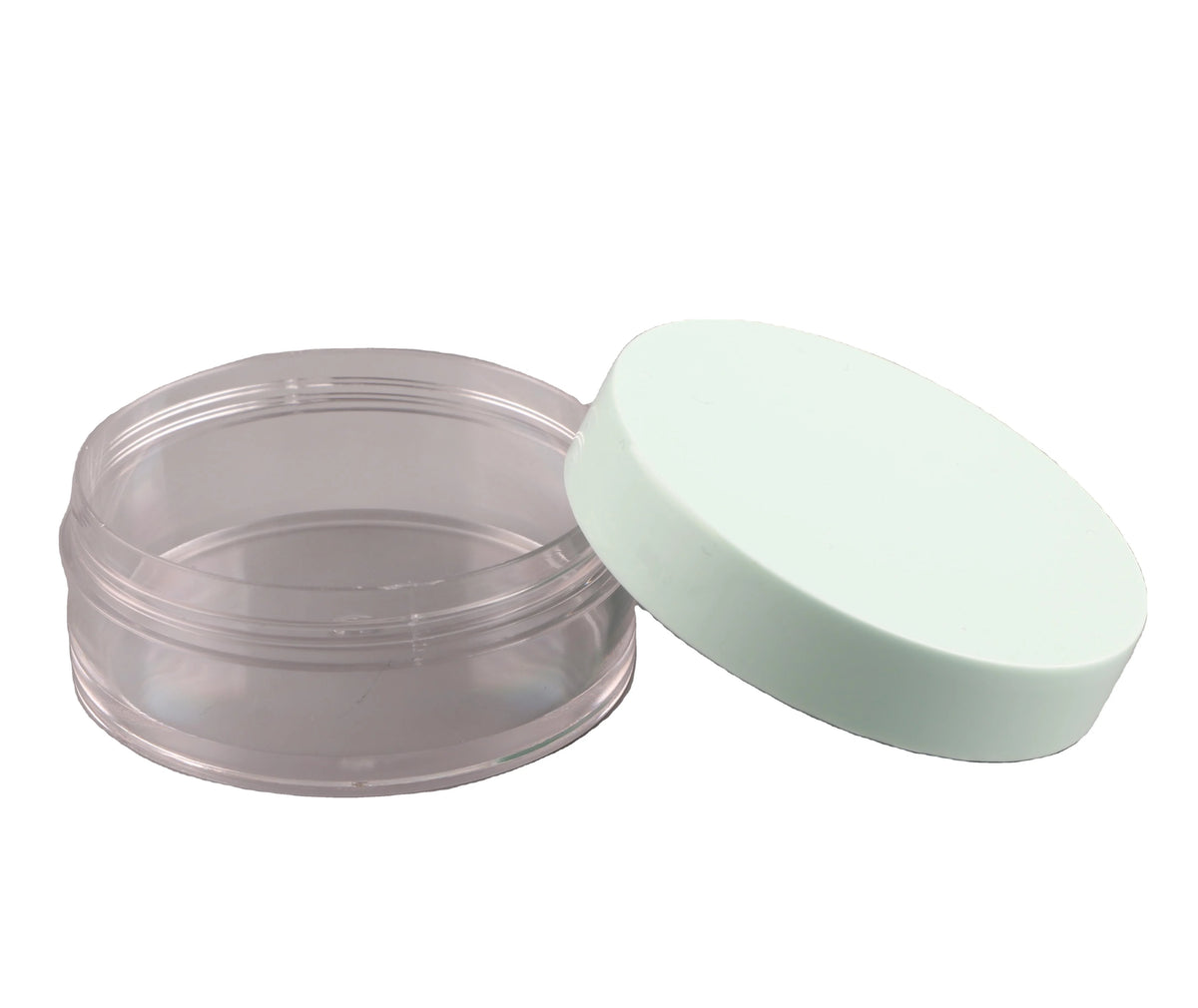 Hot Sale Round 50ml/50g Loose Powder Jar Cosmetic Packaging Reusable
