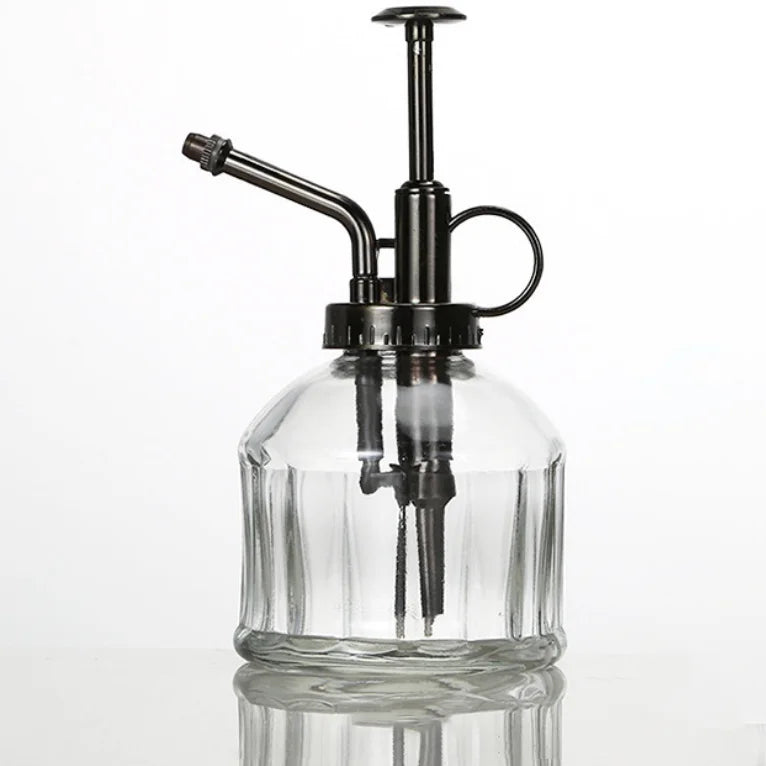 Retro Glass Plant Flowers Spray Bottle Glass Vase
