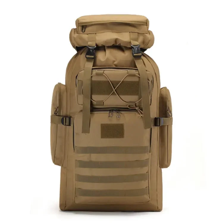 600D Waterproof Tactical Backpack Multifunctional MOLLE Rucksack for Outdoor Travel/Hiking Large Storage Pack with Laptop Sleeve