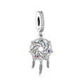 925 Silver Dreamcatcher 7 Chakra Beads Charm Fit Original Brand Charms Bracelets for Women Jewelry Making