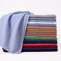 New 2021 Spring Summer Bubble Chiffon Muslim Hijab Scarf Women Plain Turban Shawl Colorful Rhinestone Long Turkish Head Scarf