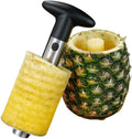 Upgraded Stainless Steel Pineapple Corer and Slicer Tool Metal Fruit Peeler and Cutter
