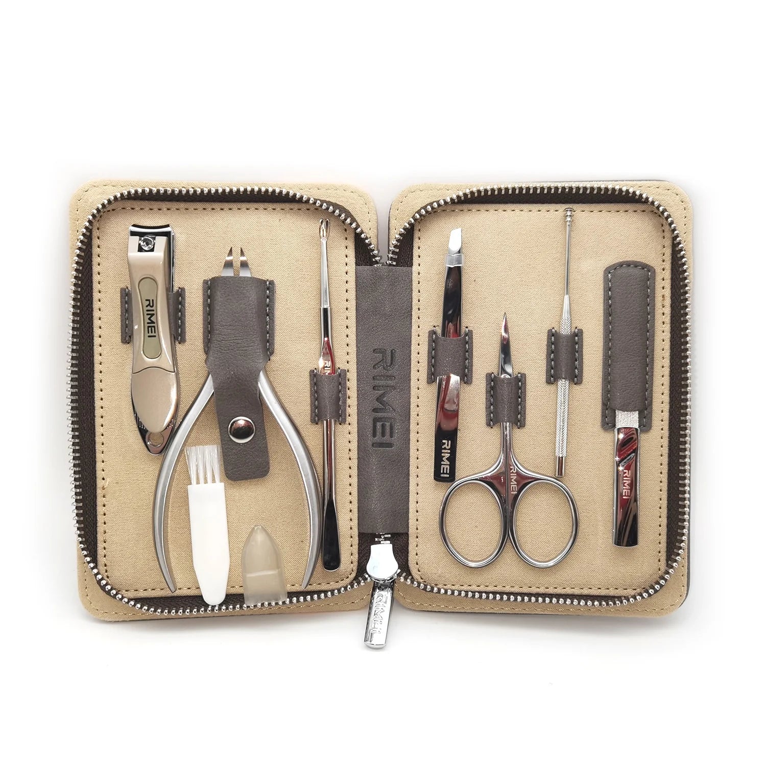 Rimei Custom Creative Luxury Business Gifts Sets Made Gift Boxes China Manufacturers Stainless Steel Manicure Set
