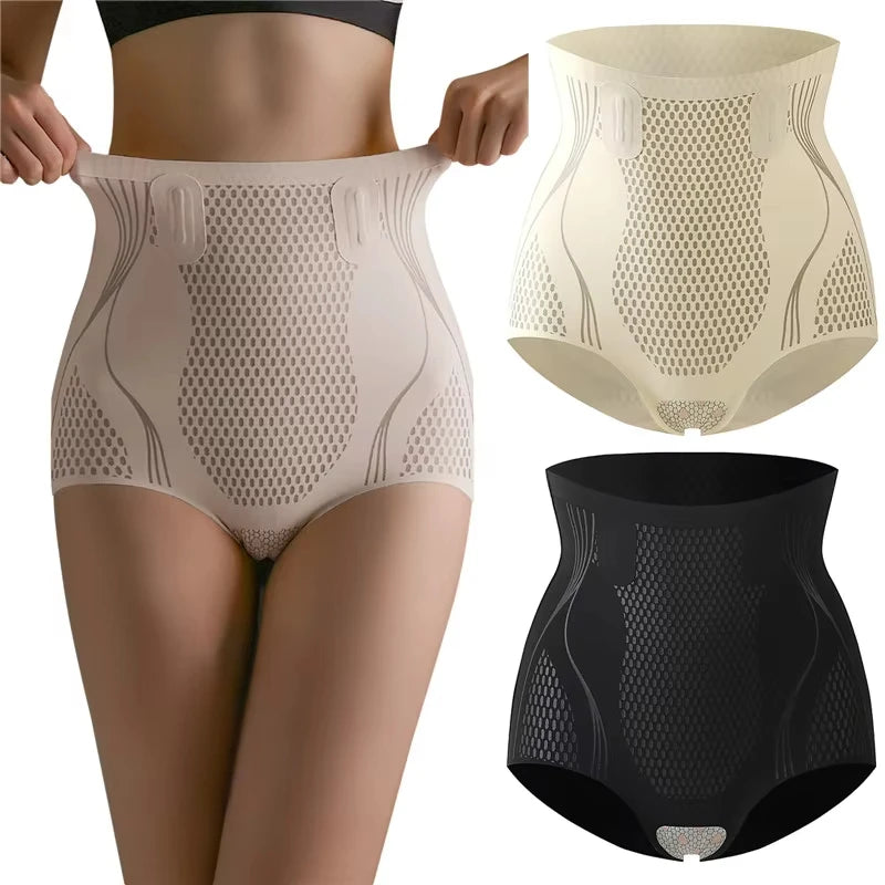 High Waist Firm Tummy Control Panties Shapers Shapewear Waist Trainer Slimming Panty Postpartum Underwear