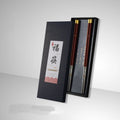 2 Pairs Stainless Steel Japanese Reusable Chopsticks Natural Wood Chopsticks Chinese Set Gift Pack Hashi Sushi Food Sticks