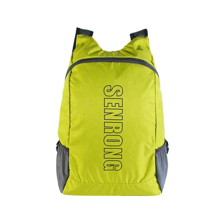 Waterproof Outdoor Sports Backpack Printed Logo Student Bag Eco