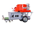 X10  Cement Spray Mortar Spray Machine/plaster Pump Mortar Spray Machine/cement Sprayer with Blender